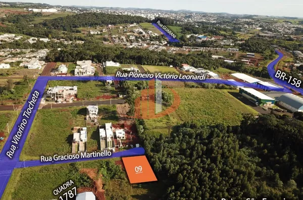 TERRENO BAIRRO SÃO FRANCISCO, 360m², PATO BRANCO/PR