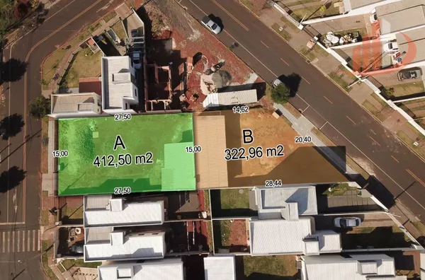 TERRENO + EDÍCULA À VENDA  (OPÇÃO "A") BAIRRO JARDIM FLORESTA EM PATO BRANCO/PR