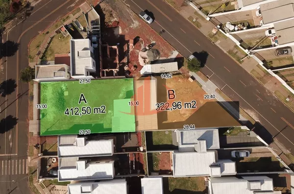 TERRENO + EDÍCULA À VENDA  (OPÇÃO "A") BAIRRO JARDIM FLORESTA EM PATO BRANCO/PR