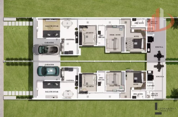 CASA "A" COM 103,76m² NO BAIRRO SÃO FRANCISO EM PATO BRANCO/PR