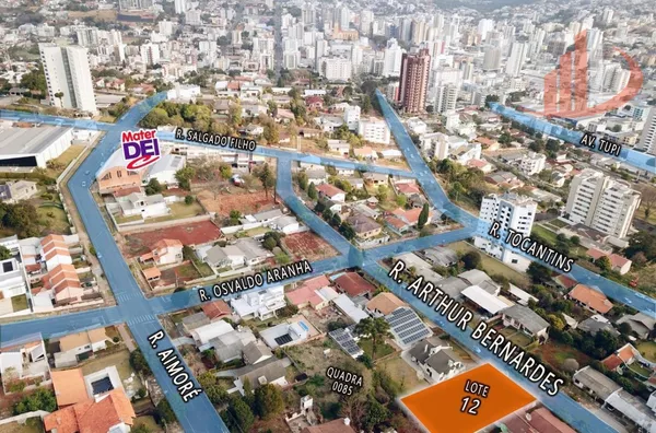 TERRENO ALTÍSSIMO PADRÃO, BAIRRO BRASÍLIA, PATO BRANCO/PR