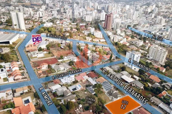 TERRENO ALTÍSSIMO PADRÃO, BAIRRO BRASÍLIA, PATO BRANCO/PR