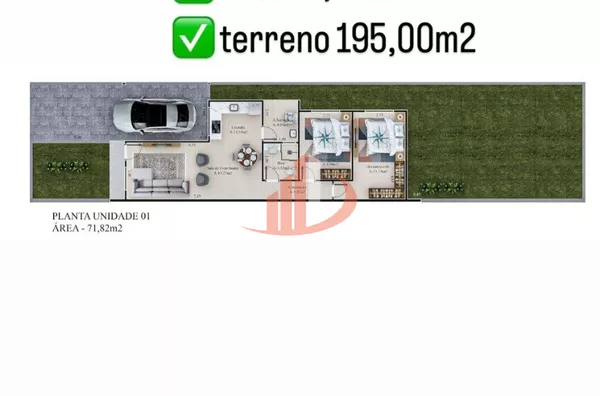 CASA COM 77,77m² À VENDA NO BAIRRO FRARON EM PATO BRANCO/PR - Foto 11