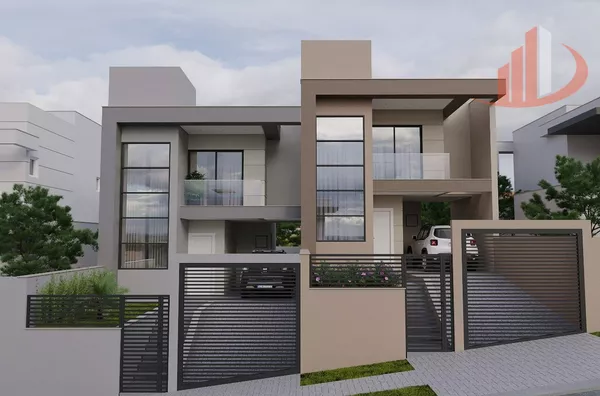 SOBRADOS COM 101,21m² NO BAIRRO FRARON EM PATO BRANCO/PR