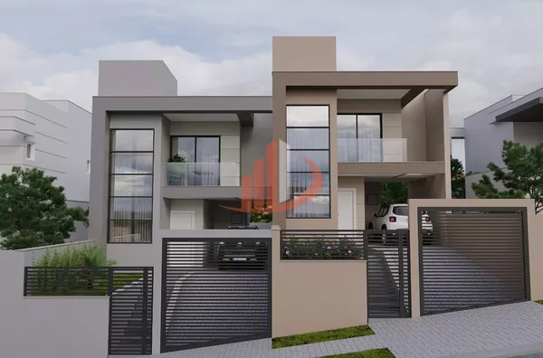 SOBRADOS COM 101,21m² NO BAIRRO FRARON EM PATO BRANCO/PR