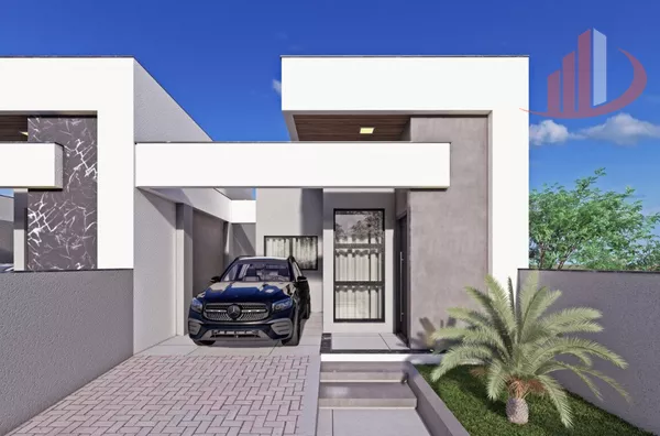 CASA COM 60m2 EM CONSTRUÇÃO, BAIRRO FRARON, PATO BRANCO/PR