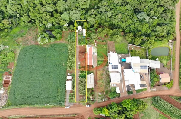 CHÁCARA COM 1200m² PRÓXIMO A ÁREA URBANA EM PATO BRANCO/PR