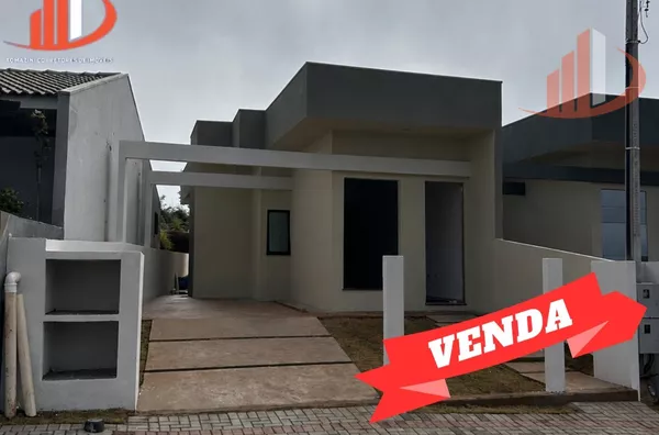 CASA SENDO FINALIZADA À VENDA NO BAIRRO AEROPORTO EM PATO BRANCO/PR - Foto 1
