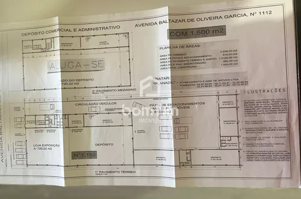 Depósito para aluguel no bairro São Sebastião - Porto Alegre/RS