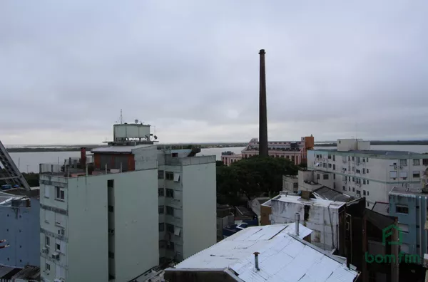 Apartamento para venda, de 2 dorm. c/ dep. empregada, c/ vista para o Gasômetro,  Centro Histórico, Porto Alegre