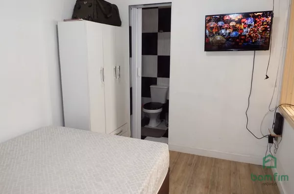 Apto de 1 dorm. mobiliado, para venda, Azenha, Porto Alegre/RS.