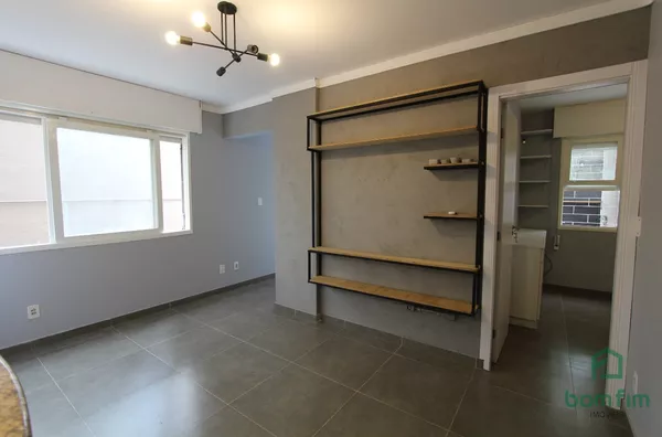 Apto de 2 dorm. semi-mobiliádo, c/garagem no Centro Histórico - Porto Alegre/RS