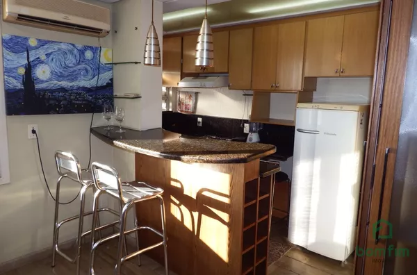 Apto mobiliado para aluguel,  1 dorm. no Centro Histórico, Porto Alegre/RS.