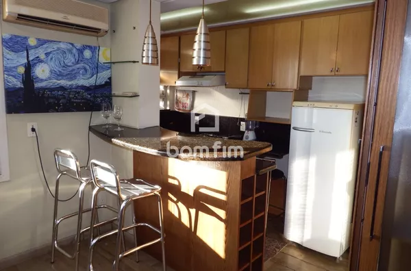 Apto mobiliado para aluguel,  1 dorm. no Centro Histórico, Porto Alegre/RS. - Foto 3