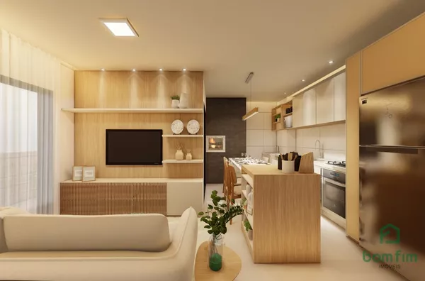 Apto novo 2 quarto(s), sendo 1 suíte, em Passo De Torres/RS