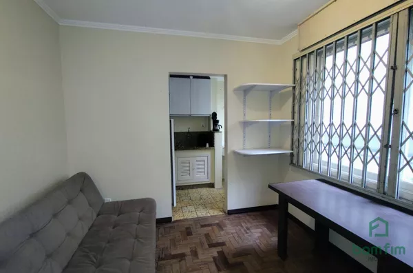 Apartamento mobiliado com 1 quarto para venda, 35m² - Centro Histórico, Porto Alegre RS