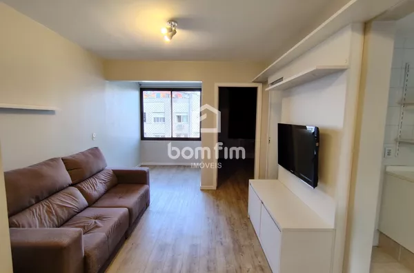 Apartamento 1 Dorm. Mobiliado, para aluguel,  Centro Histórico, Porto Alegre/RS.