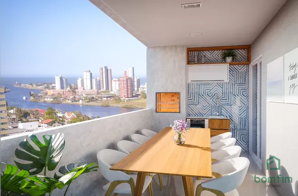 Apto novo 2 quarto(s), sendo 1 suíte, em Passo De Torres/RS