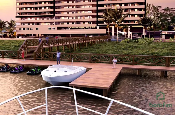 Apto novo 2 quarto(s), sendo 1 suíte, em Passo De Torres/RS