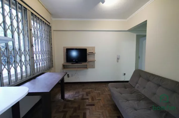Apartamento mobiliado com 1 quarto para venda, 35m² - Centro Histórico, Porto Alegre RS