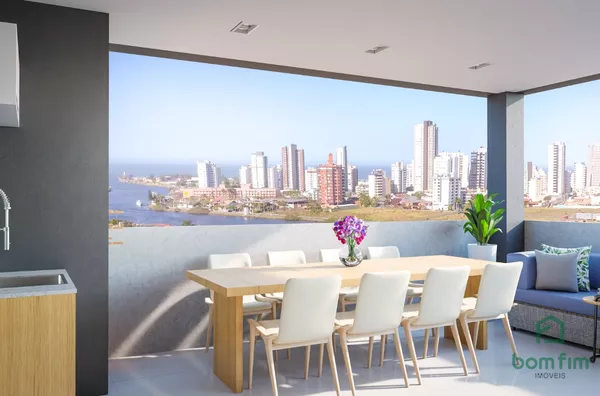 Apto novo 2 quarto(s), sendo 1 suíte, em Passo De Torres/RS