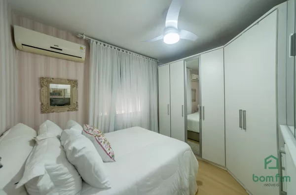 Apartamento 1 dorm. para venda c/ garagem, Centro Histórico, Porto Alegre/RS.