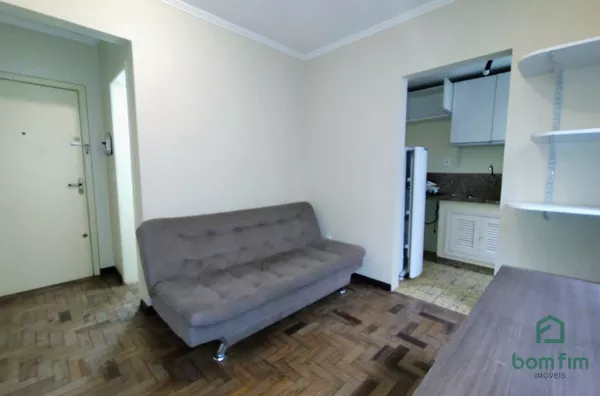 Apartamento mobiliado com 1 quarto para alugar, 35m² - Centro Histórico, Porto Alegre RS