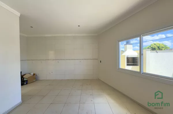 Casa em condomínio com 2 quartos com vaga e churrasqueira para venda no bairro Olaria, Canoas/RS