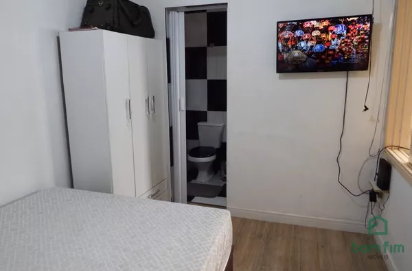 Apto de 1 dorm. mobiliado, para venda, Azenha, Porto Alegre/RS.