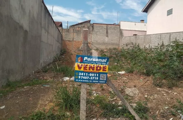 Terreno para venda,  Residencial Estoril com 250m², Taubaté - Foto 1