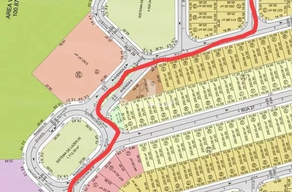 Terreno à Venda no Alto da Mata por R$130.000 com 250 m², Taubaté