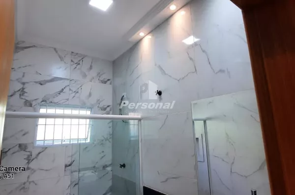 Linda Casa Bairro Jardim Oasis 3 dormitórios sendo 1 suíte - Foto 5