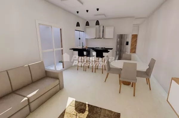 Casa com 2 dormitórios à venda, 85 m² por R$ 375.000,00 - Quintas de Santa Cruz - Taubaté/SP - Foto 3