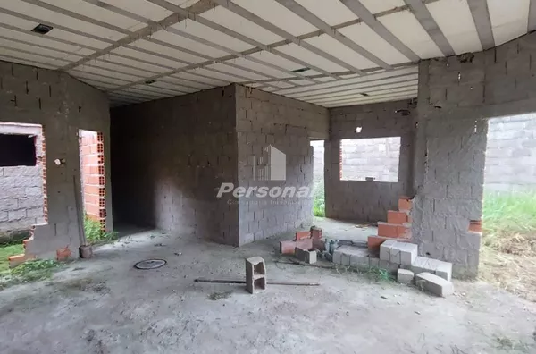 Terreno 245m² com construção em andamento Perto da Nestlé, Caçapava