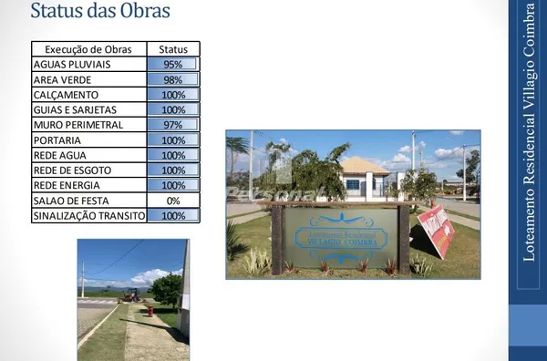 Novo loteamento fechado Residencial Villagio Coimbra,  lotes entre 152 e 196 m², bairro Quiririm, Taubaté-SP - Foto 7