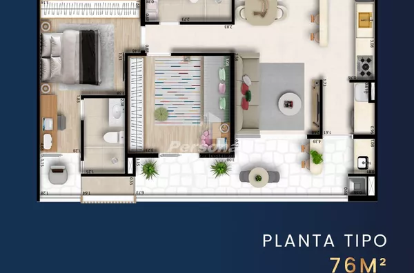 Apartamento para venda, 2 quarto(s),  Jardim Das Nações, Taubaté - Foto 6
