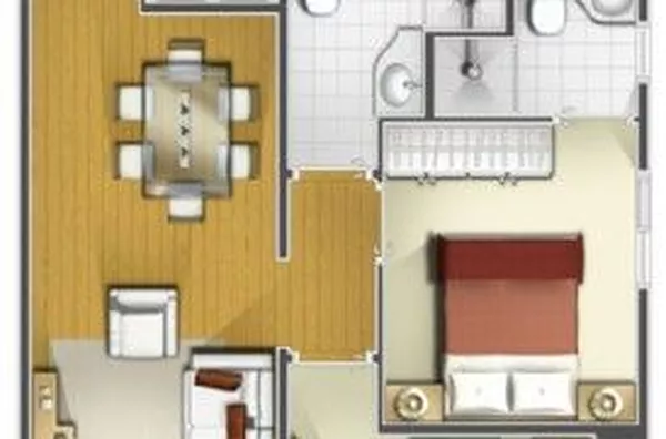 Apto. 2Dorm. suíte e vista privilegida