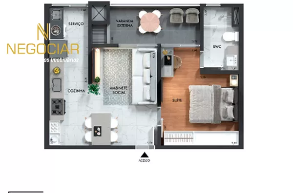 Apartamento para venda Edificio La Vita