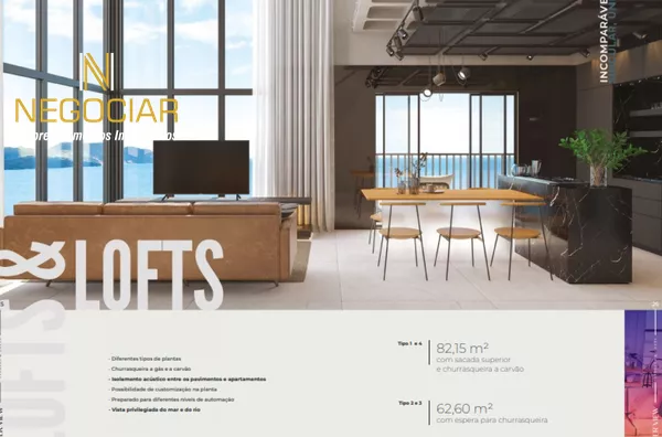 Loft para venda Balneário Perequê, Porto Belo