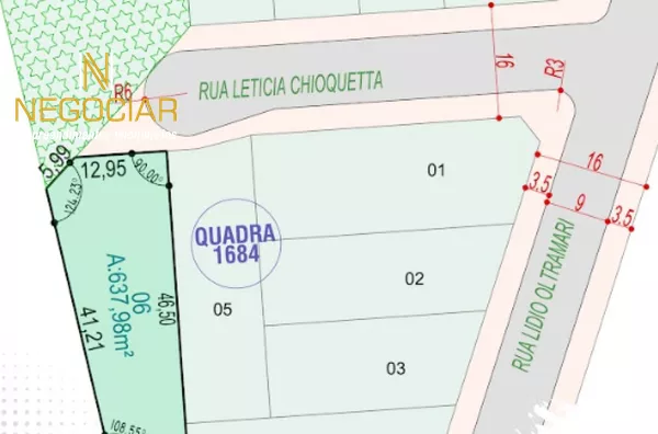 Terreno para venda loteamento Campo Seguro V