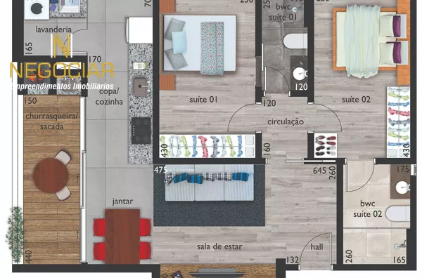 Apartamento para venda Batel residencial 
