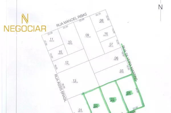 Terreno para venda Bairro Brasília