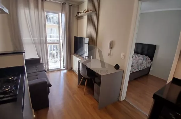 AP4861 - Apartamento de 32m² para venda por R$290.000 e para locação por R$1.700 - Socorro/SP