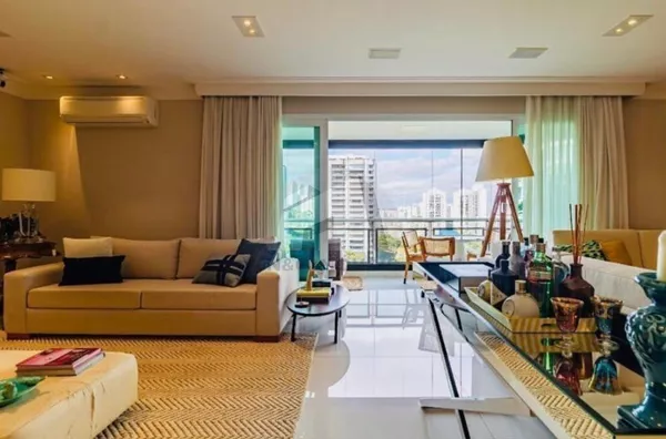 Apartamento 91 de 350m² para Venda R$6.200.000, Sto. Amaro/SP todo mobiliado 