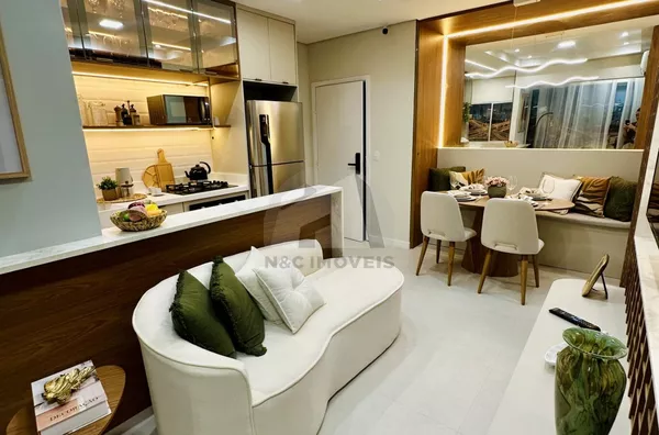  Apartamento modelo decorado - 41,15m² R$ 454.526,85 - Liberdade/SP - Imagens meramente ilustrativas