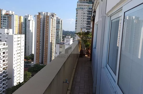 Apartamento Duplex com 4 dormitórios à venda, 350 m² por R$ 2.470.000,00 - Campo Belo - São Paulo/SP