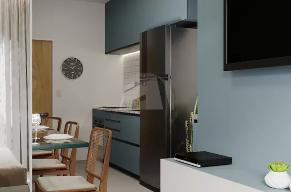 Studio à venda, 1 dormitório, 37m² por R$344.000, Vila Congonhas - São Paulo/SP