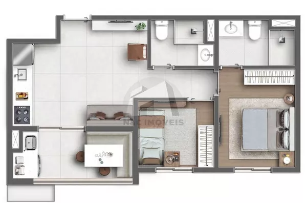 Apartamento á Venda 36,09m² R$360.000, Socorro/SP - Foto 30