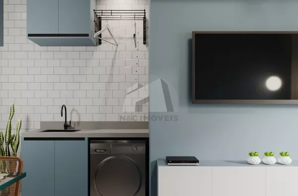 Studio à venda, 1 dormitório, 37m² por R$344.000, Vila Congonhas - São Paulo/SP