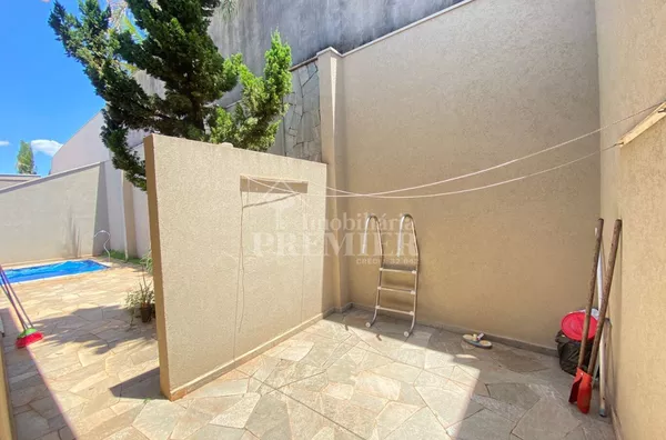 ? Casa térrea com 3 suítes e área gourmet completa para locação no Damha IV, São José do Rio Preto